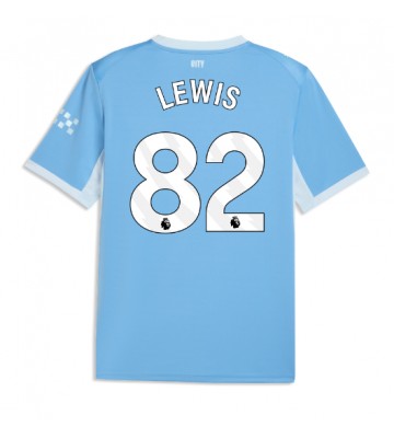Manchester City Rico Lewis #82 Replika Hemmatröja 2026-27 Kortärmad